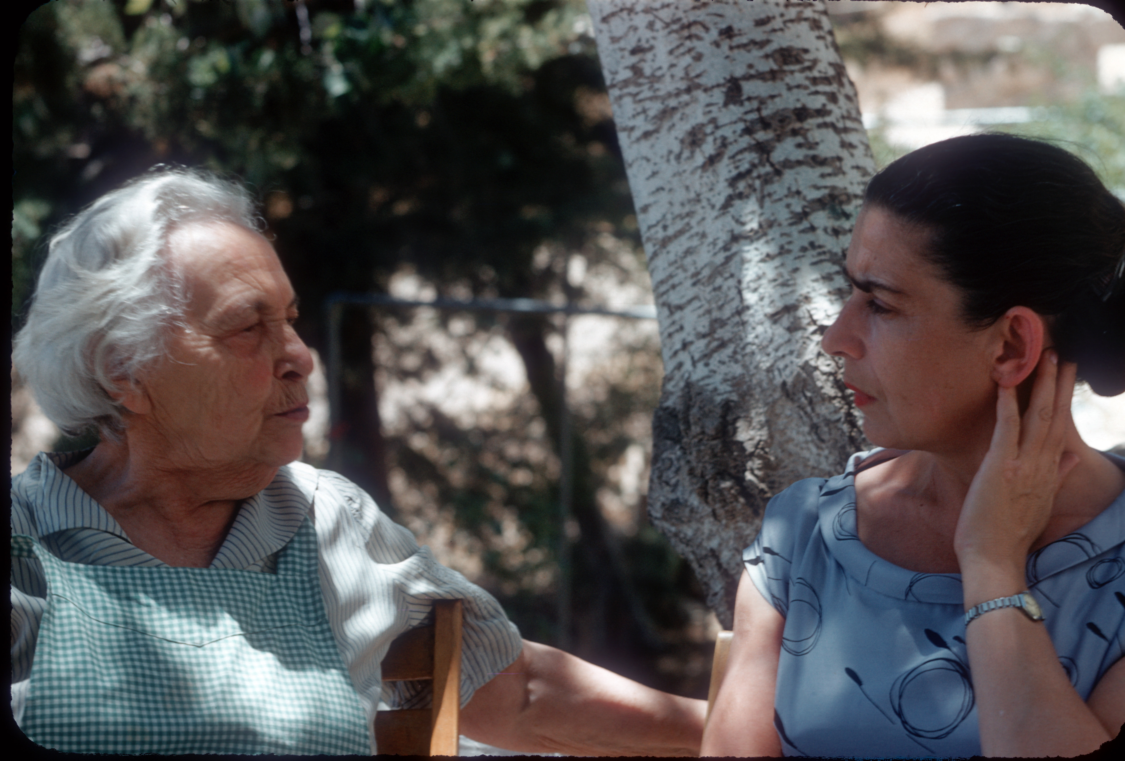 Betty Abramov and Mania Shokhat, late 1950s